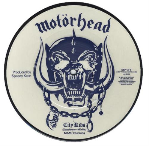 Motorhead Motorhead - Blue & White UK 7